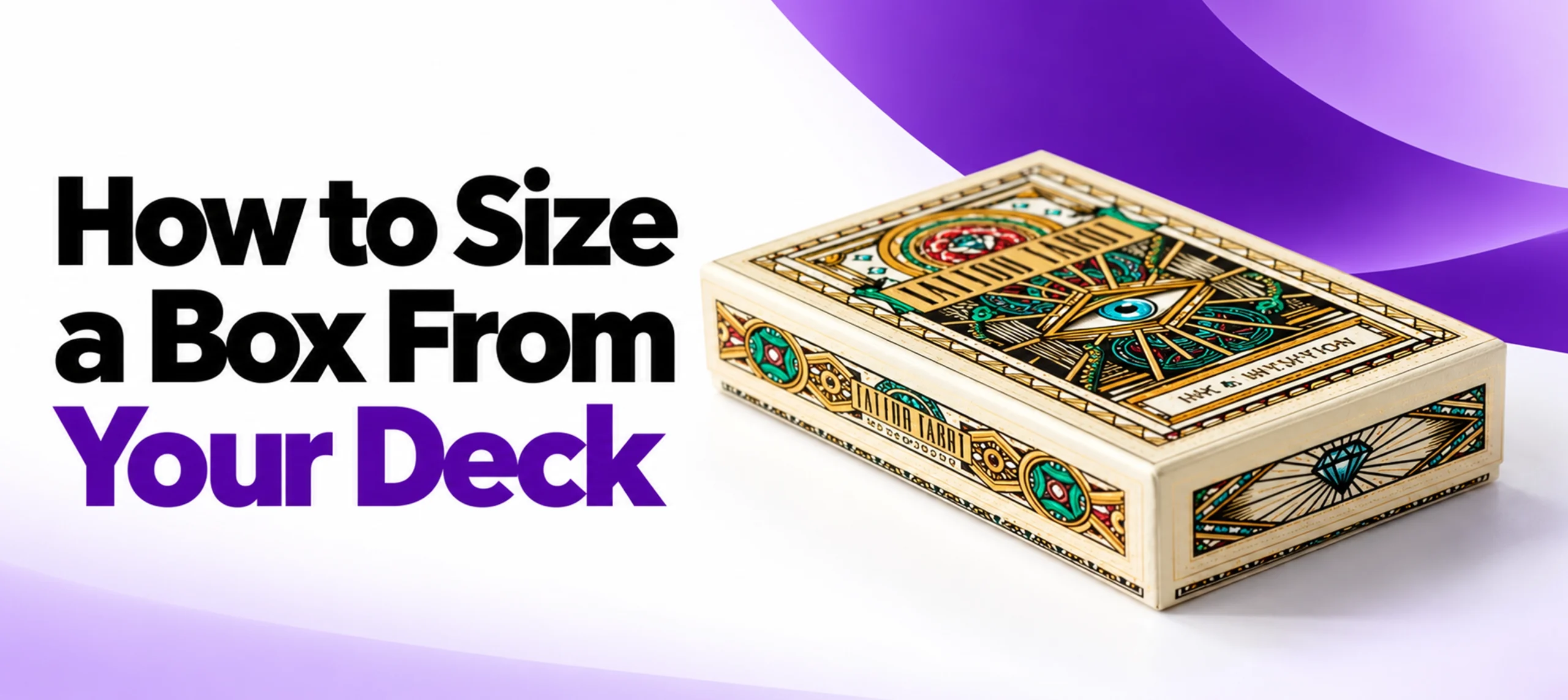 How to Size a Box From Your Deck