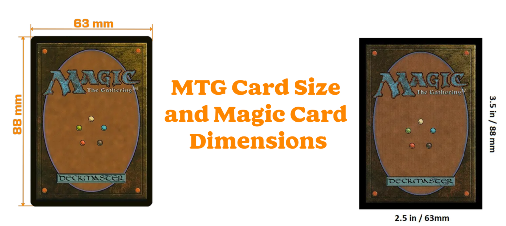 MTG Card Size and Magic Card Dimensions