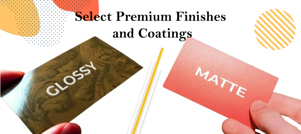 Select Premium Finishes and Coatings