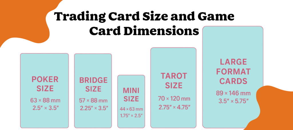 Trading Card Size and Game Card Dimensions