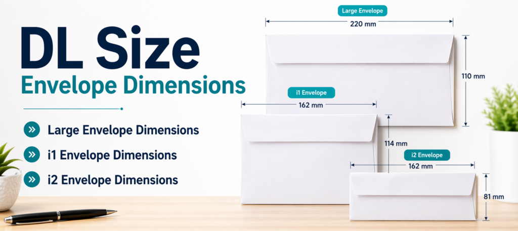 DL Size Envelope Dimensions