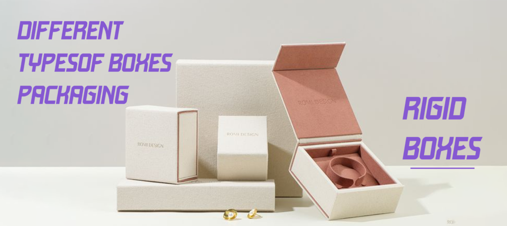 Different Types of Boxes Packaging - Rigid Boxes