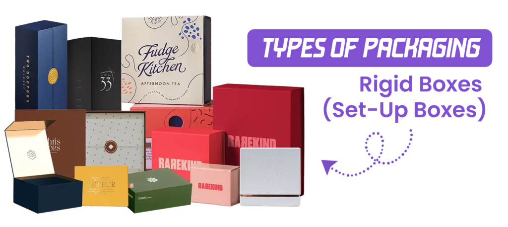 Types of pacakagingRigid Boxes (Set-Up Boxes)