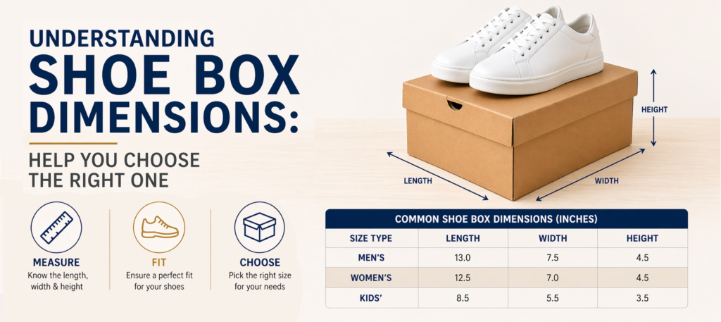 Understanding Shoe Box Dimensions Help You Choose the Right One