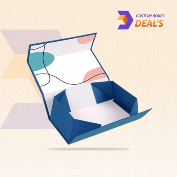 Custom Foldable Rigid Boxes with Magnetic Closure