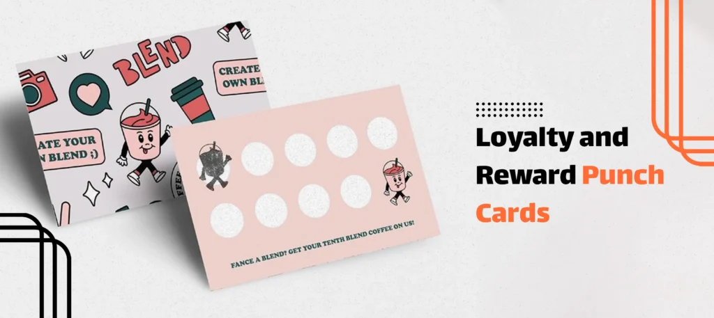 Loyalty and Reward Punch Cards