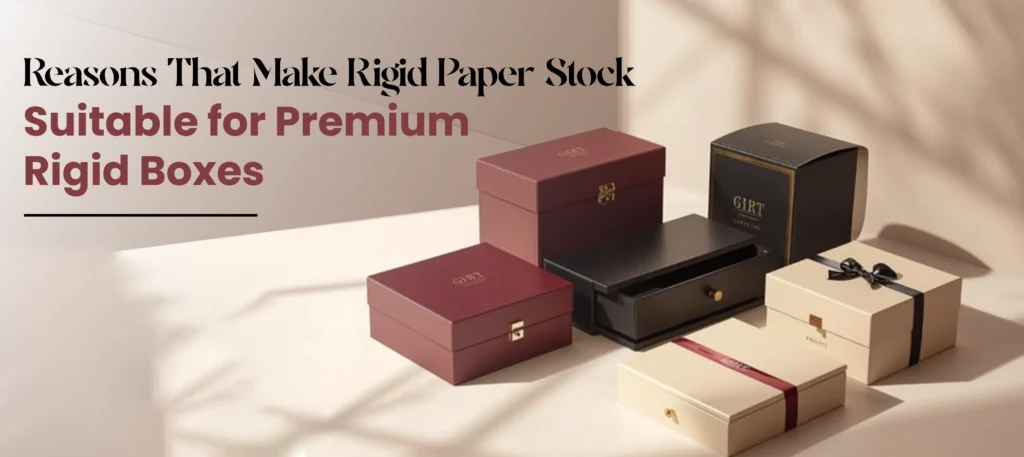 Reasons That Make Rigid Paper Stock Suitable for Premium Rigid Boxes