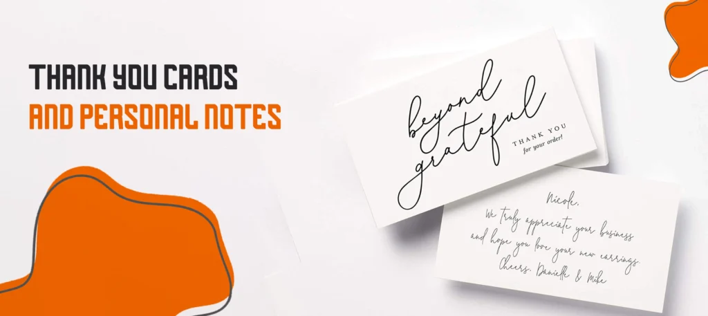 Thank You Cards and Personal Notes