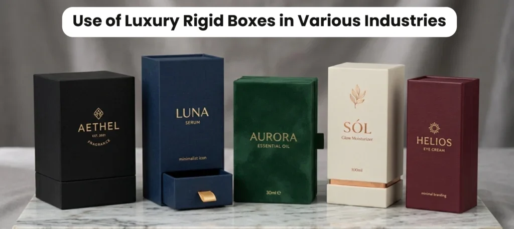 Use of Luxury Rigid Boxes in Various Industries
