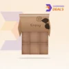 Custom cardboard boxes with dividers for safe product packaging