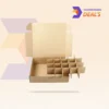 Cardboard packaging boxes with dividers for product protection