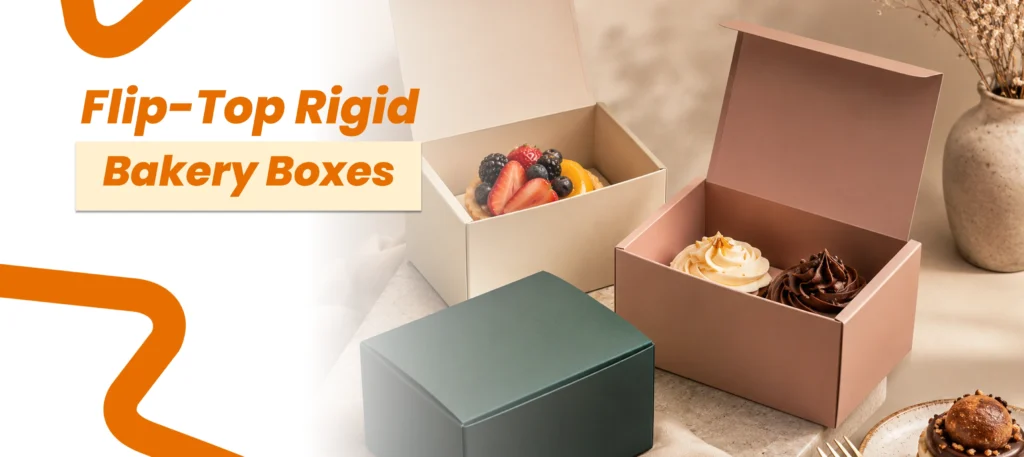 Flip-Top Rigid Bakery Boxes