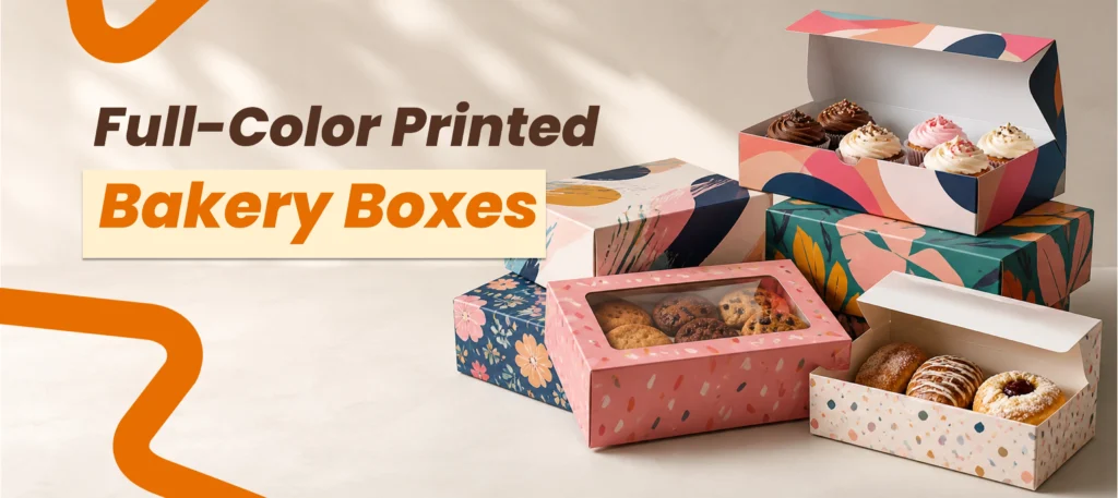Full-Color Printed Bakery Boxes