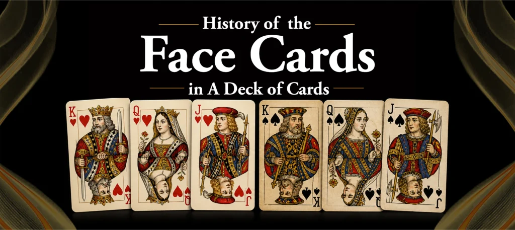 History of the Face Cards in A Deck of Cards