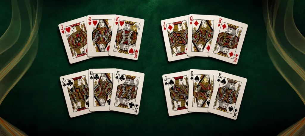 How Many Face Cards Are in Each Suit