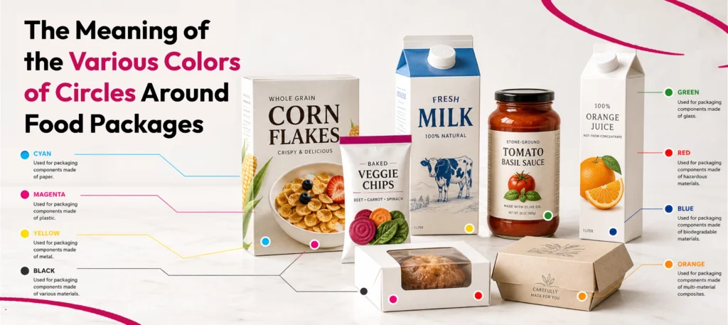 The Meaning of the Various Colors of Circles Around Food Packages