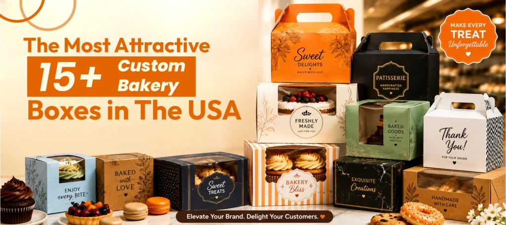 The Most Attractive 15+ Custom Bakery Boxes in The USA