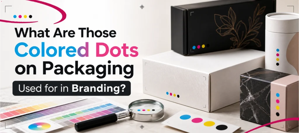 What Are Those Colored Dots on Packaging Used for in Branding