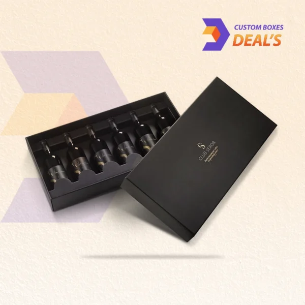 Bottle inserts for packaging boxes that help prevent movement and damage during shipping