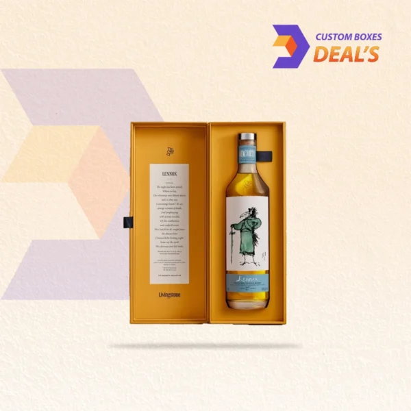 Custom bottle box inserts made to hold glass bottles securely in retail packaging