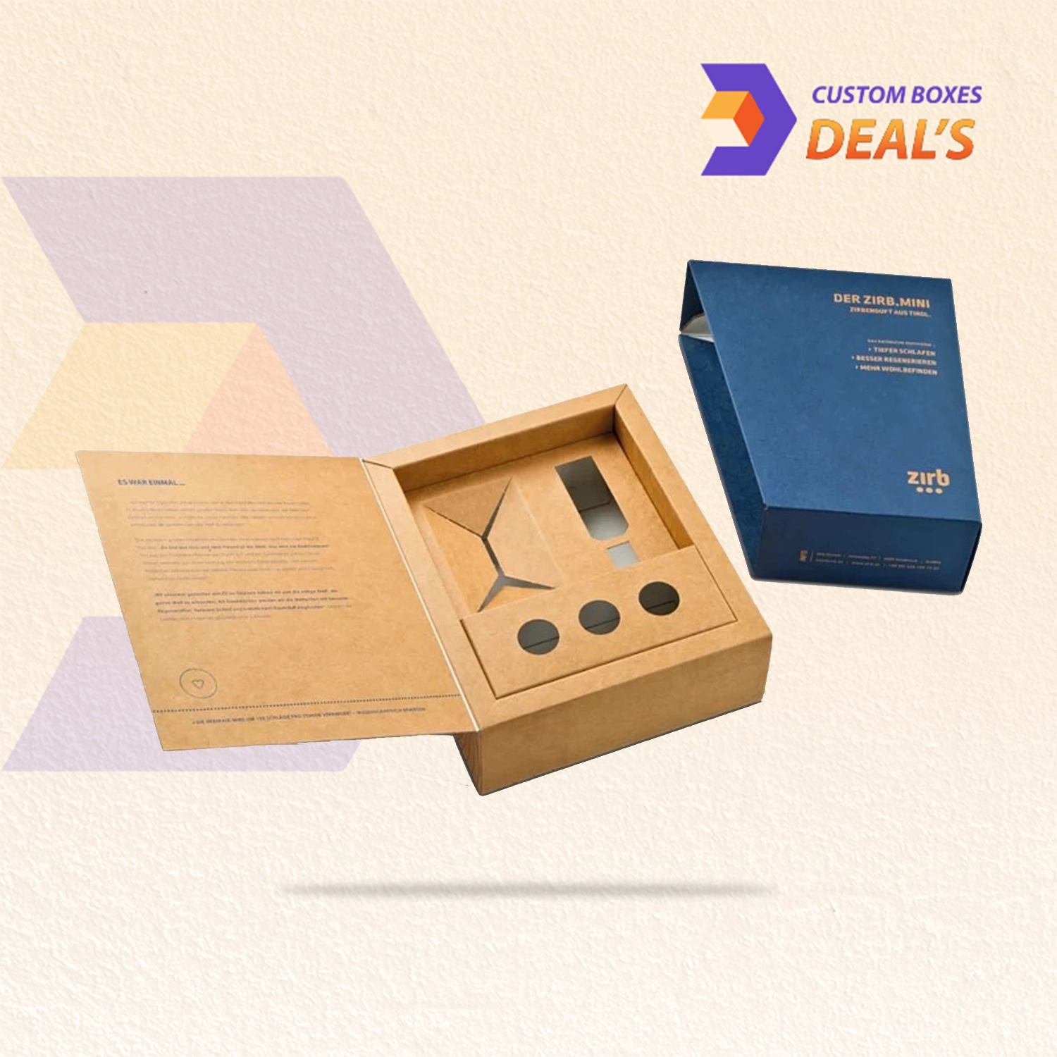 High-quality custom box inserts for product protection and organized packaging.