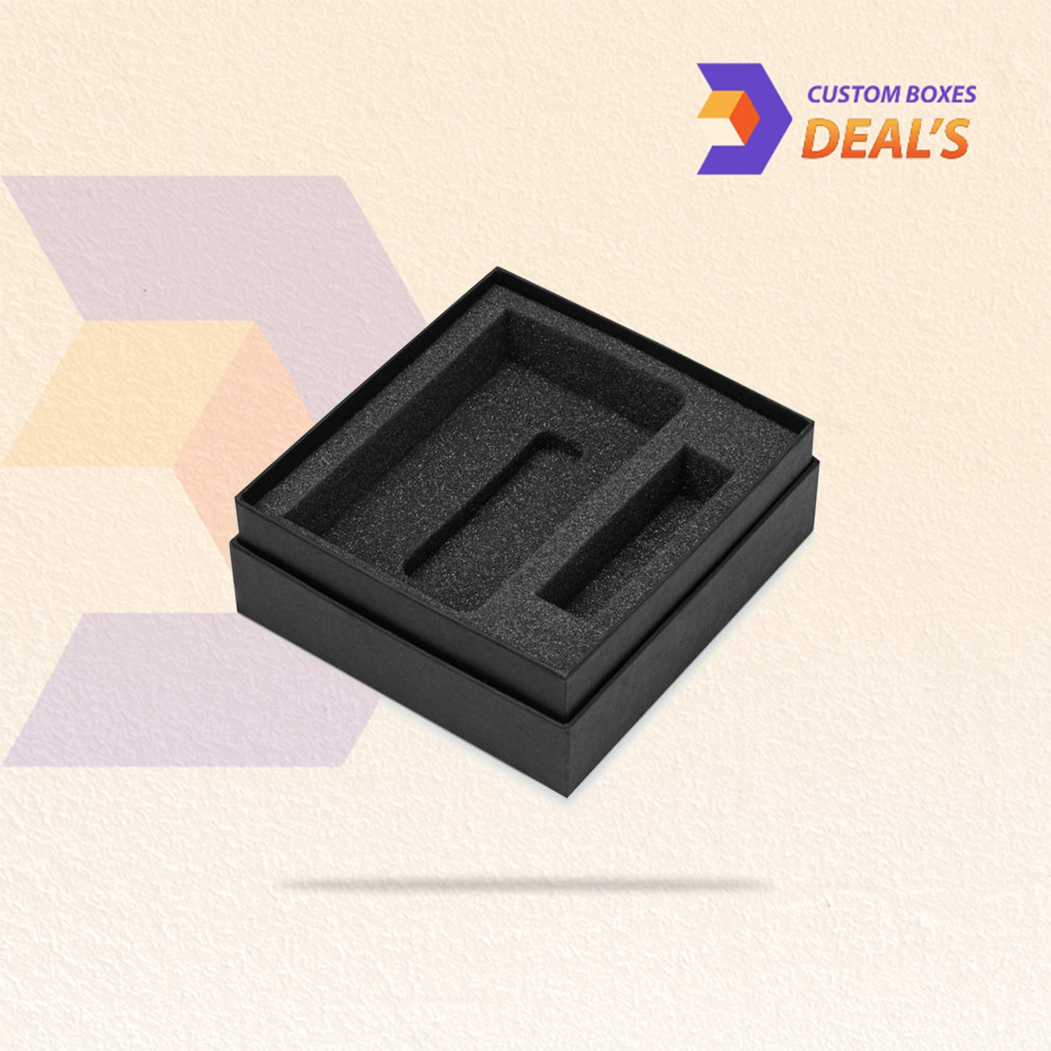 Custom foam inserts for boxes designed to protect products during shipping and storage