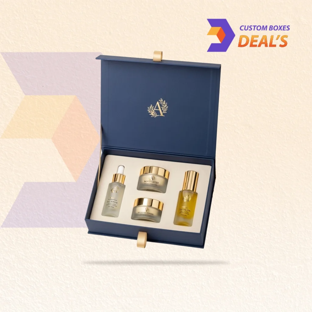 Luxury makeup box inserts crafted to protect and present cosmetic products beautifully