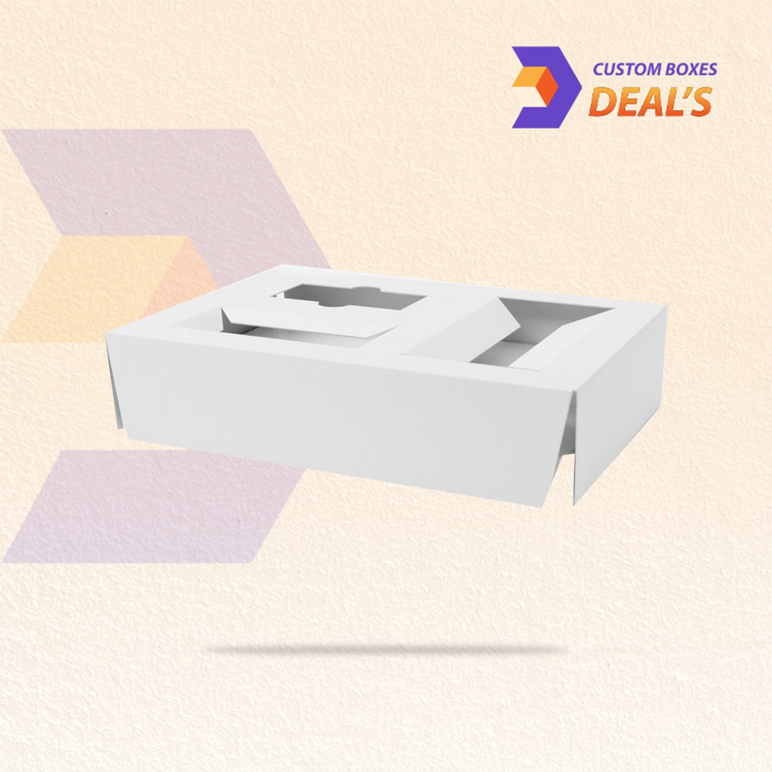 Premium custom folded inserts placed inside product boxes for a polished customer experience