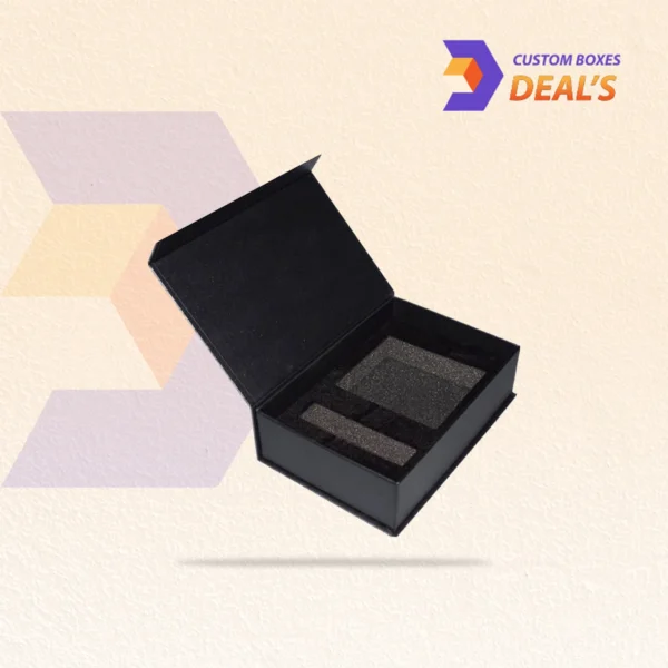 Protective foam box inserts for safe storage, shipping, and premium product presentation