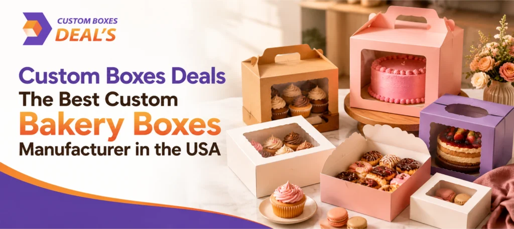 Custom Boxes Deals The Best Custom Bakery Boxes Manufacturer in the USA