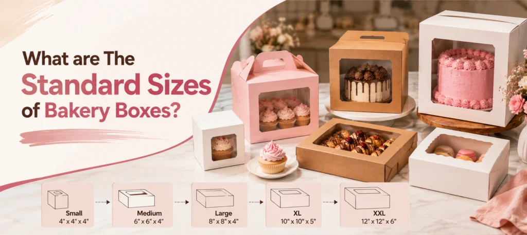 What are The Standard Sizes of Bakery Boxes