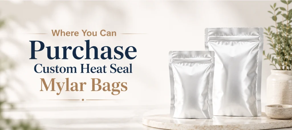 Where You Can Purchase Custom Heat Seal Mylar Bags