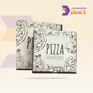 Custom 10 inch pizza boxes for professional pizza packaging and delivery