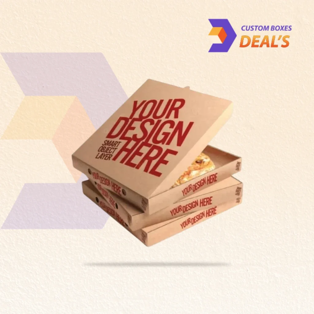 14 inch pizza boxes for securely packing large pizzas for takeout and delivery