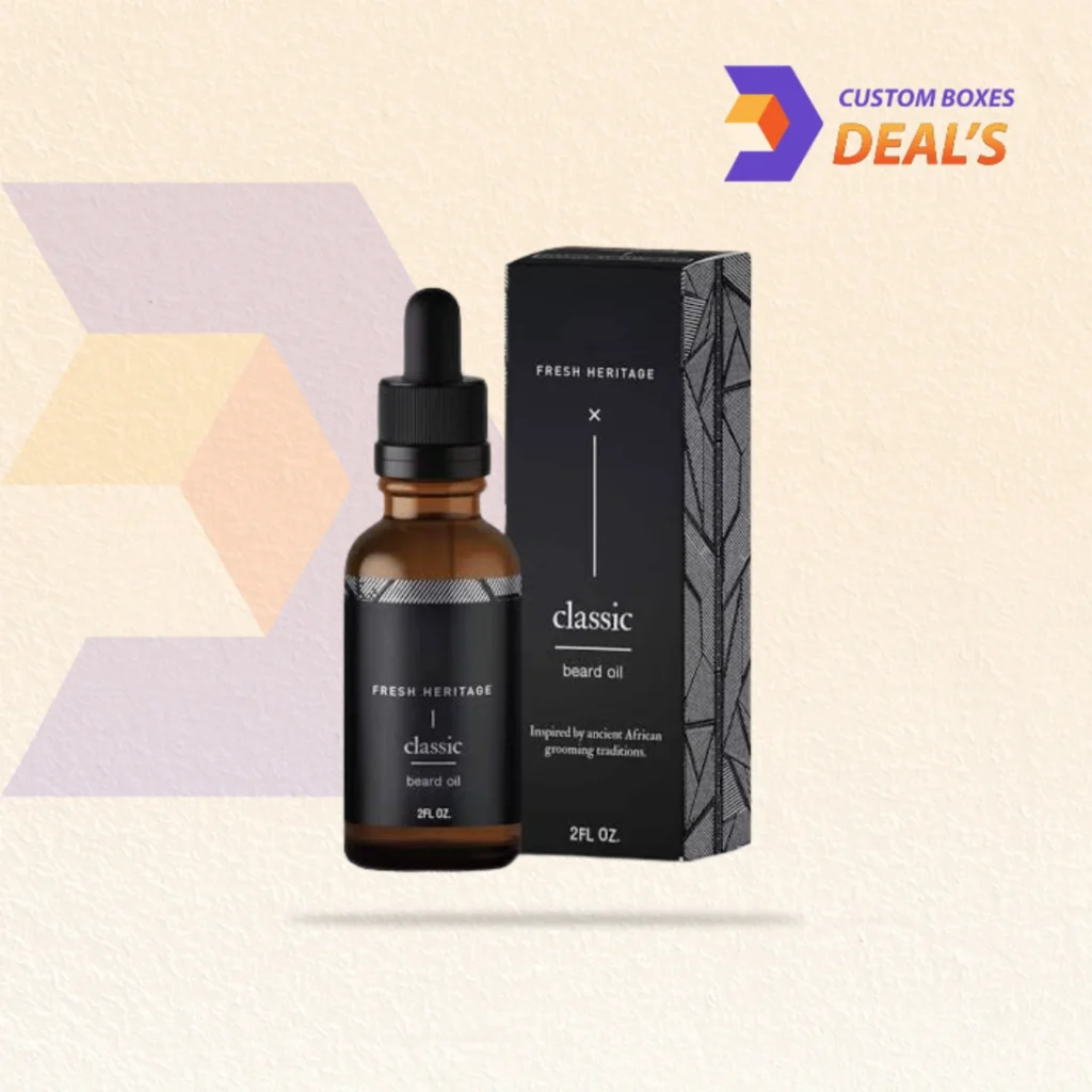 2 Oz CBD Oil Boxes with premium packaging design for CBD oil bottle products