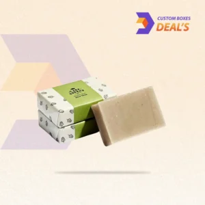 Durable 3x3x1 soap boxes with personalized printing and branding options