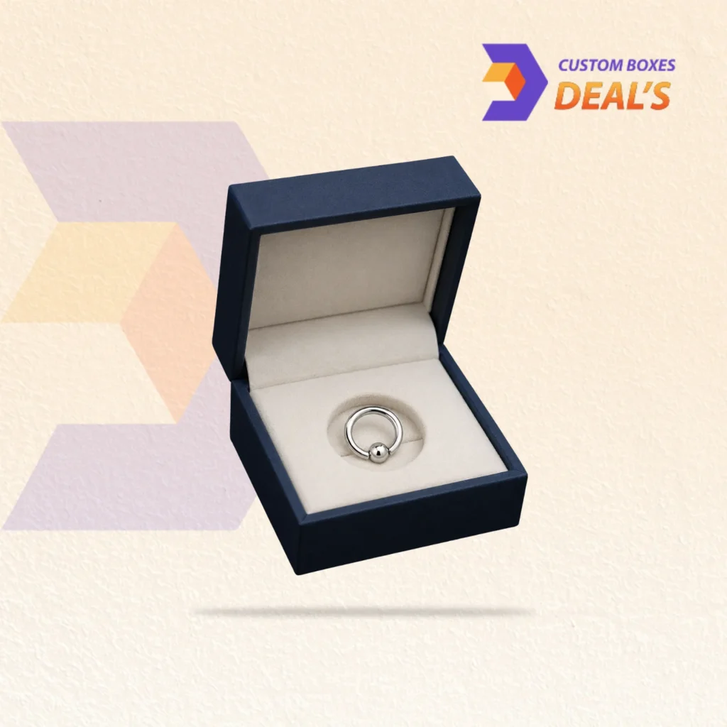 Compact body piercing rings boxes designed to protect and organize piercing jewelry pieces