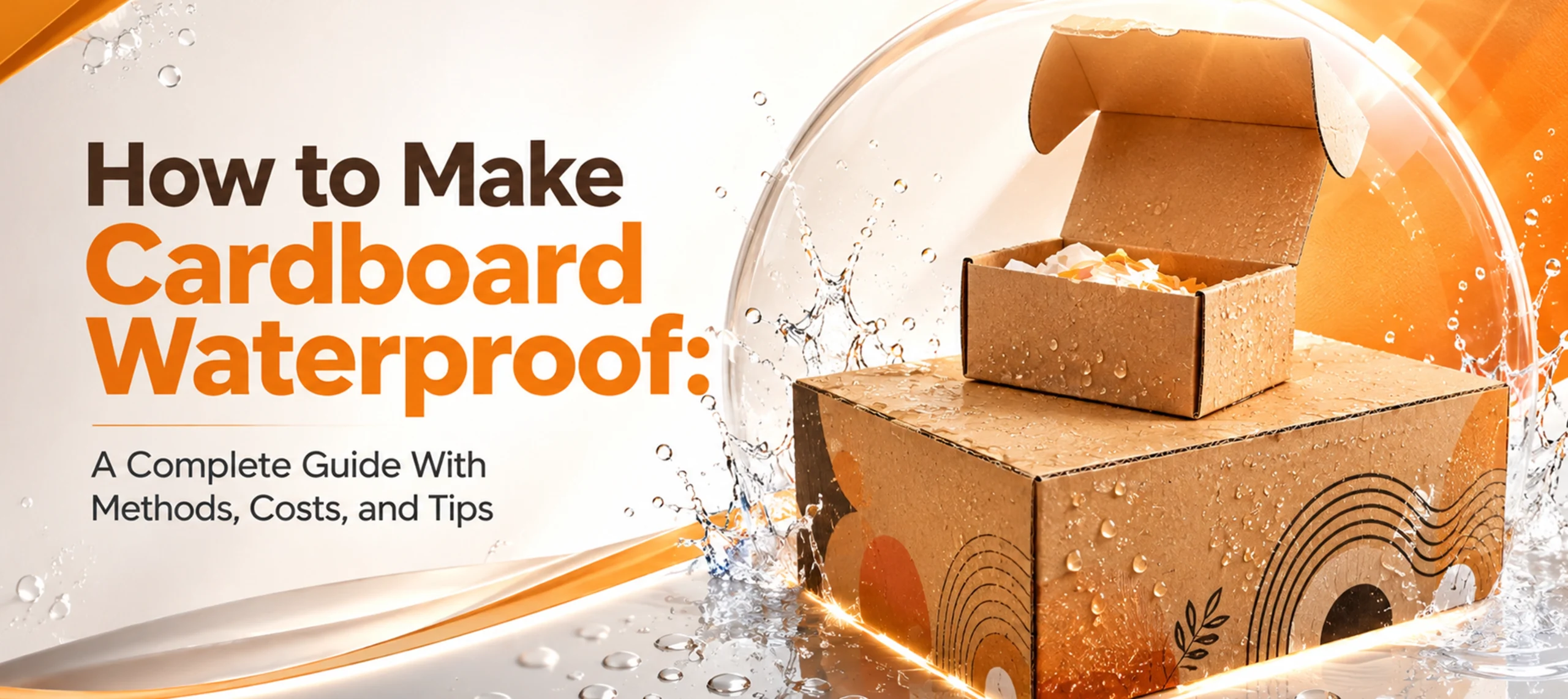 How to Make Cardboard Waterproof: A Complete Guide With Methods, Costs, and Tips