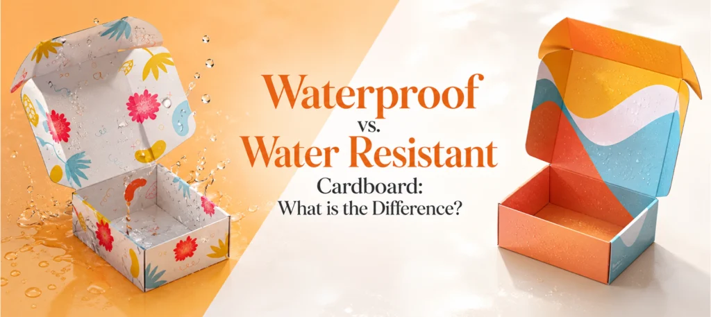 Waterproof vs. Water Resistant Cardboard What is the Difference