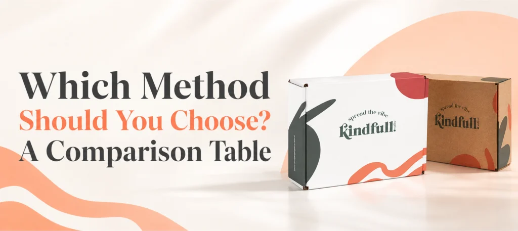 Which Method Should You Choose A Comparison Table