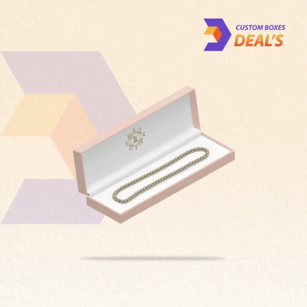 Elegant custom printed anklet packaging boxes designed to protect and display jewelry products beautifully.