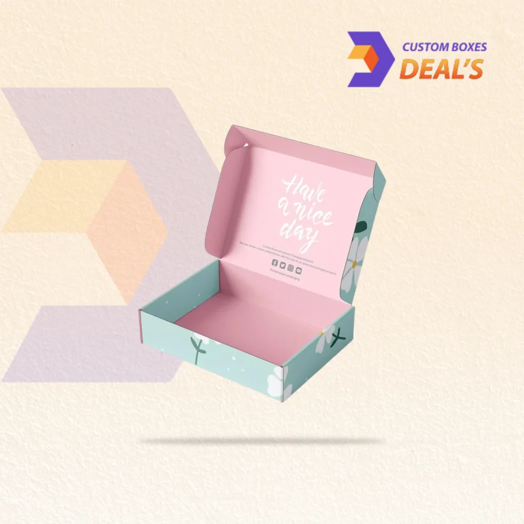 Custom garment shipping mailer boxes designed to safely deliver clothing products with durable and professional packaging.