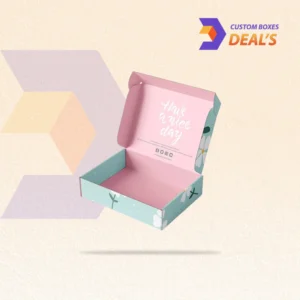 Custom garment shipping mailer boxes designed to safely deliver clothing products with durable and professional packaging.