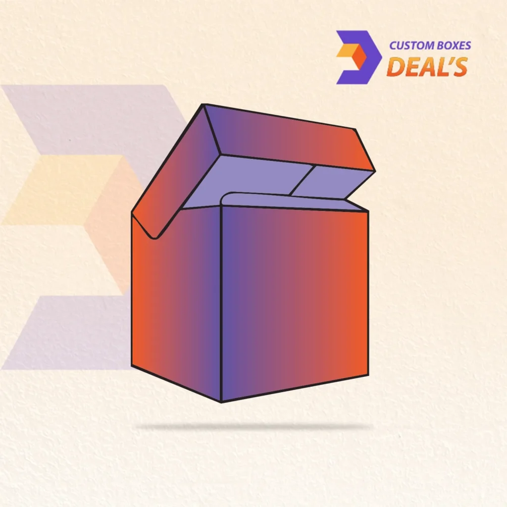 Wholesale auto lock cap boxes made in custom sizes for product display and secure packaging.