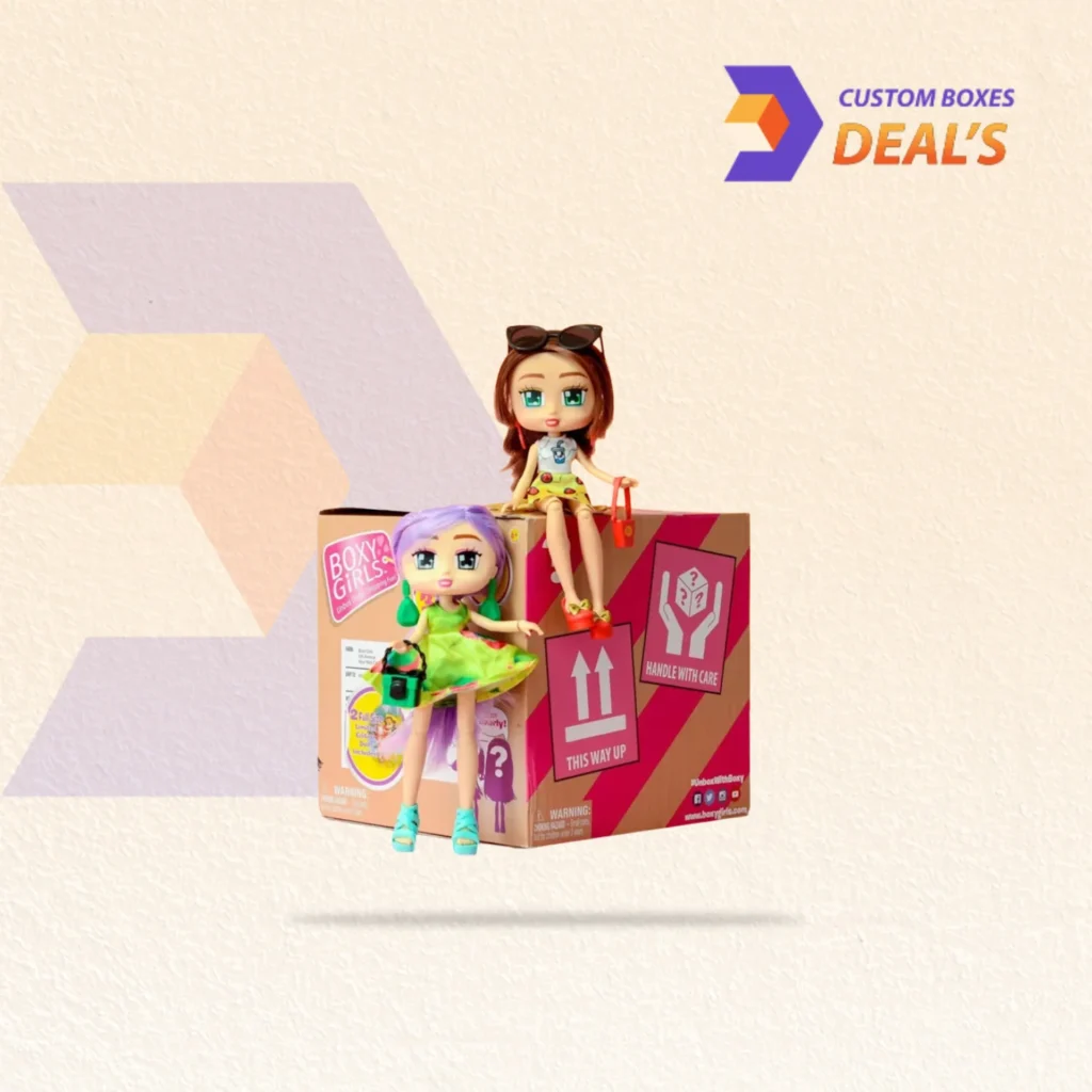 Baby dolls packaging boxes for secure storage, gifting, and attractive retail presentation