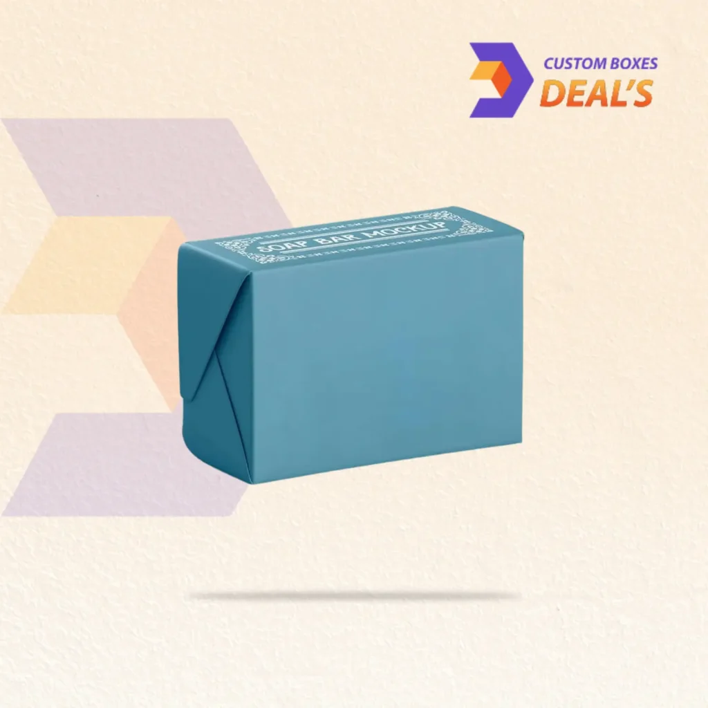 Bar soap packaging with custom designs for handmade and luxury soap products
