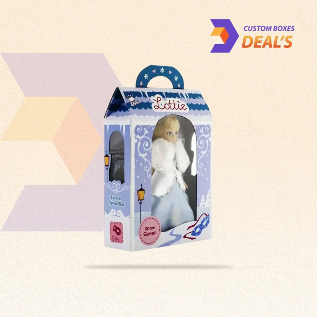 Barbie doll display boxes for stylish toy presentation, gifting, and retail display