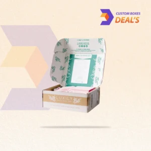 Custom boutique garment gift boxes designed to present clothing items with an elegant and premium look.