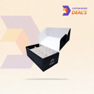 Custom box inserts and dividers for organized and secure product packaging