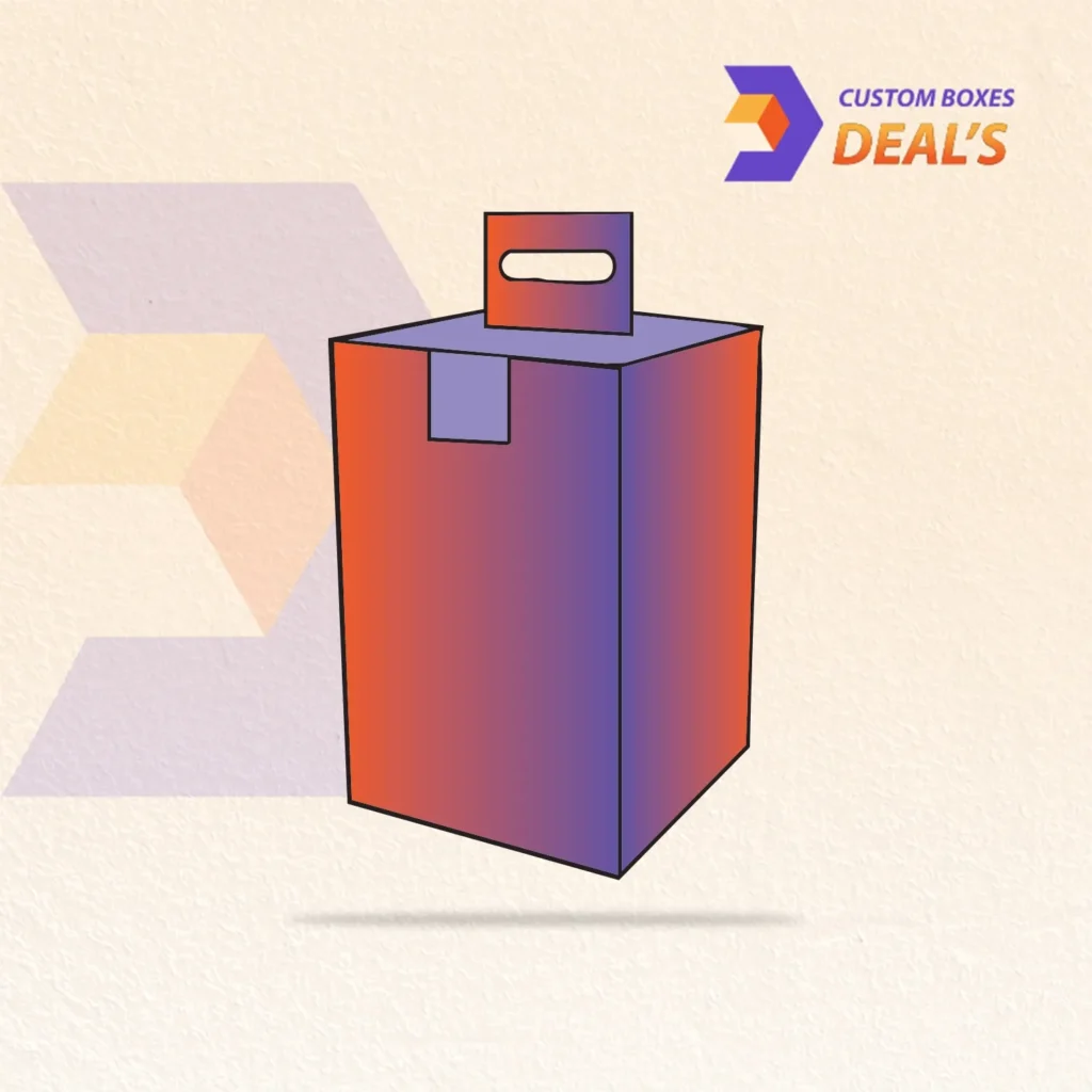 Hanging and Locking Box for Custom Product Packaging